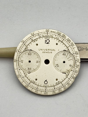 universal egneve chrono 31.5mm dial quadrante