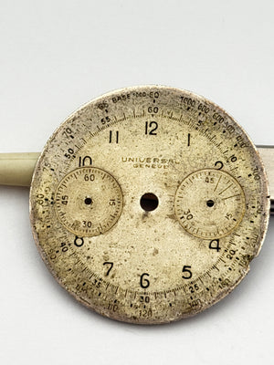 universal geneve chrono 32mm dial quadrante