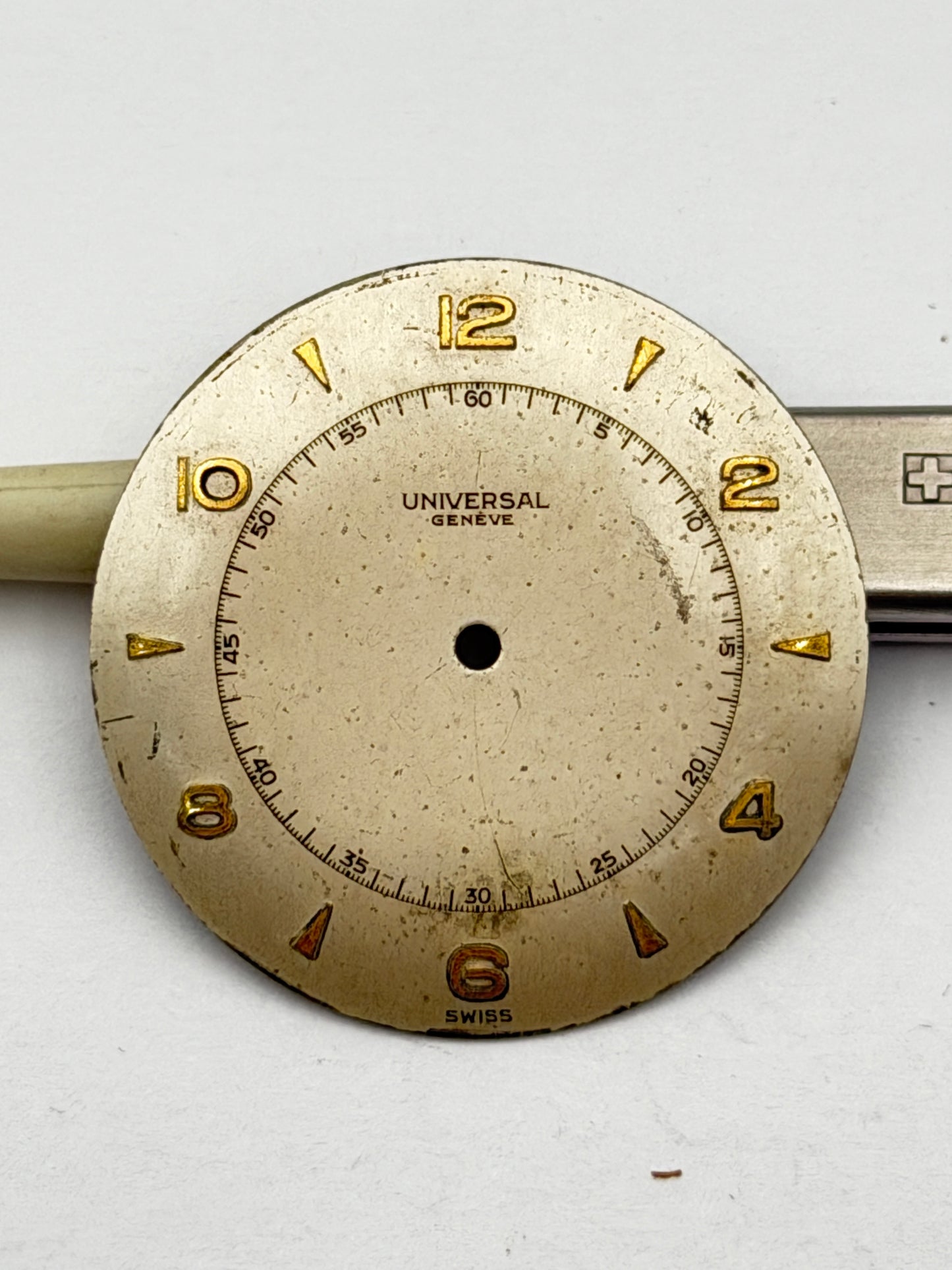 unversal geneve 30.5mm dial quadrante