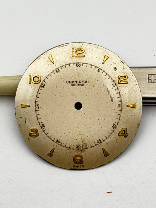unversal geneve 30.5mm dial quadrante