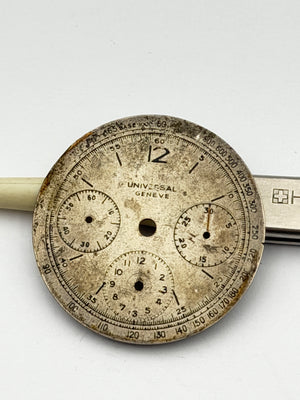 universal geneve chrono 32mm dial quadrante