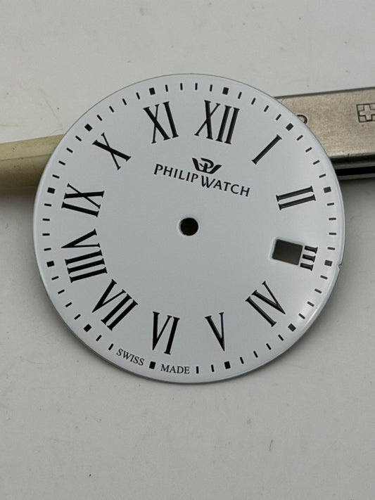philip watch 31.6mm dial quadrant
