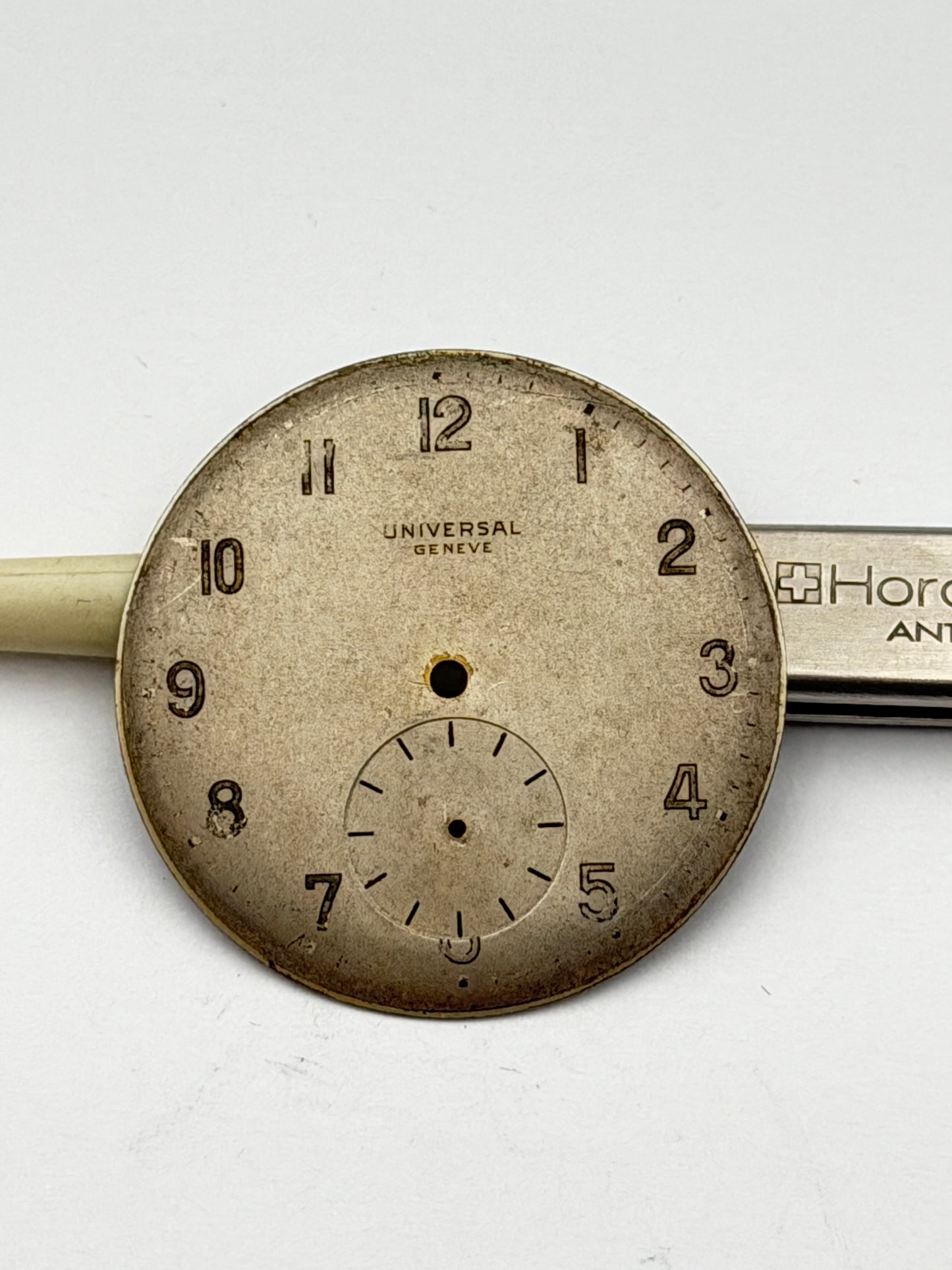 universal geneve 31.5mm dial quadrante
