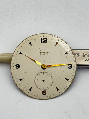 universal geneve 32.5mm dial quadrante