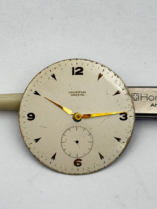 universal geneve 32.5mm dial quadrante