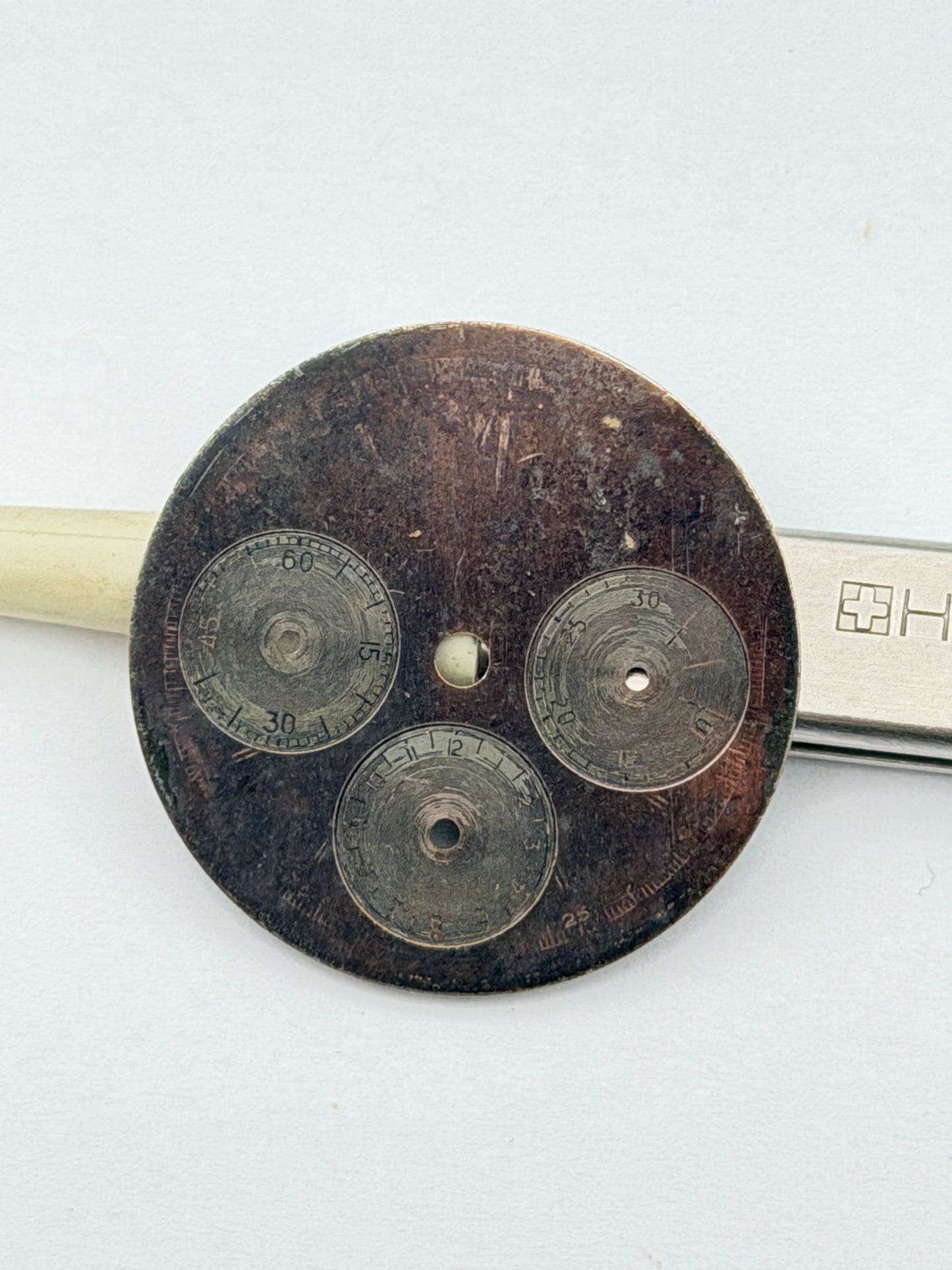 universal geneve 27.5mm dial quadrante