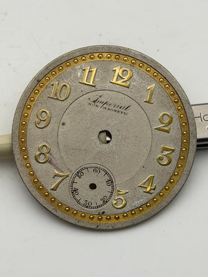 imperial 38mm tasca pocket watch dial quadrante