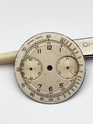 landeron chrono 30mm dial quadrante