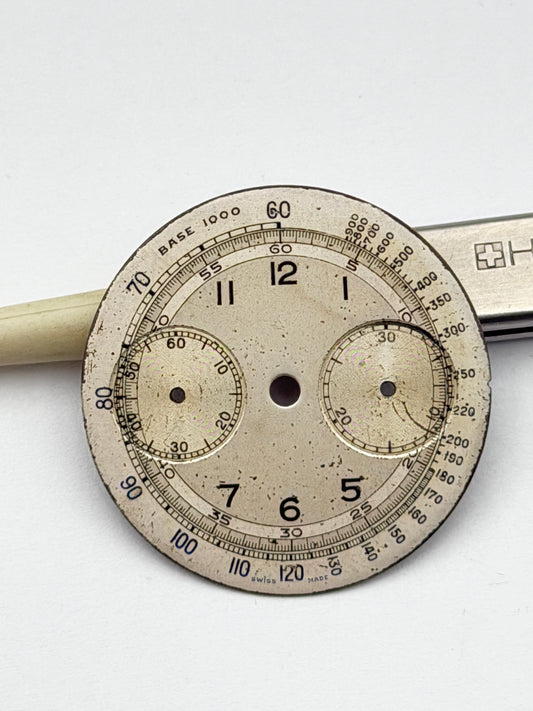 landeron chrono 30mm dial quadrante