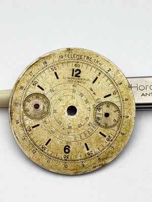 chronographe brenob landeron 39 34.4mm dial quadrante
