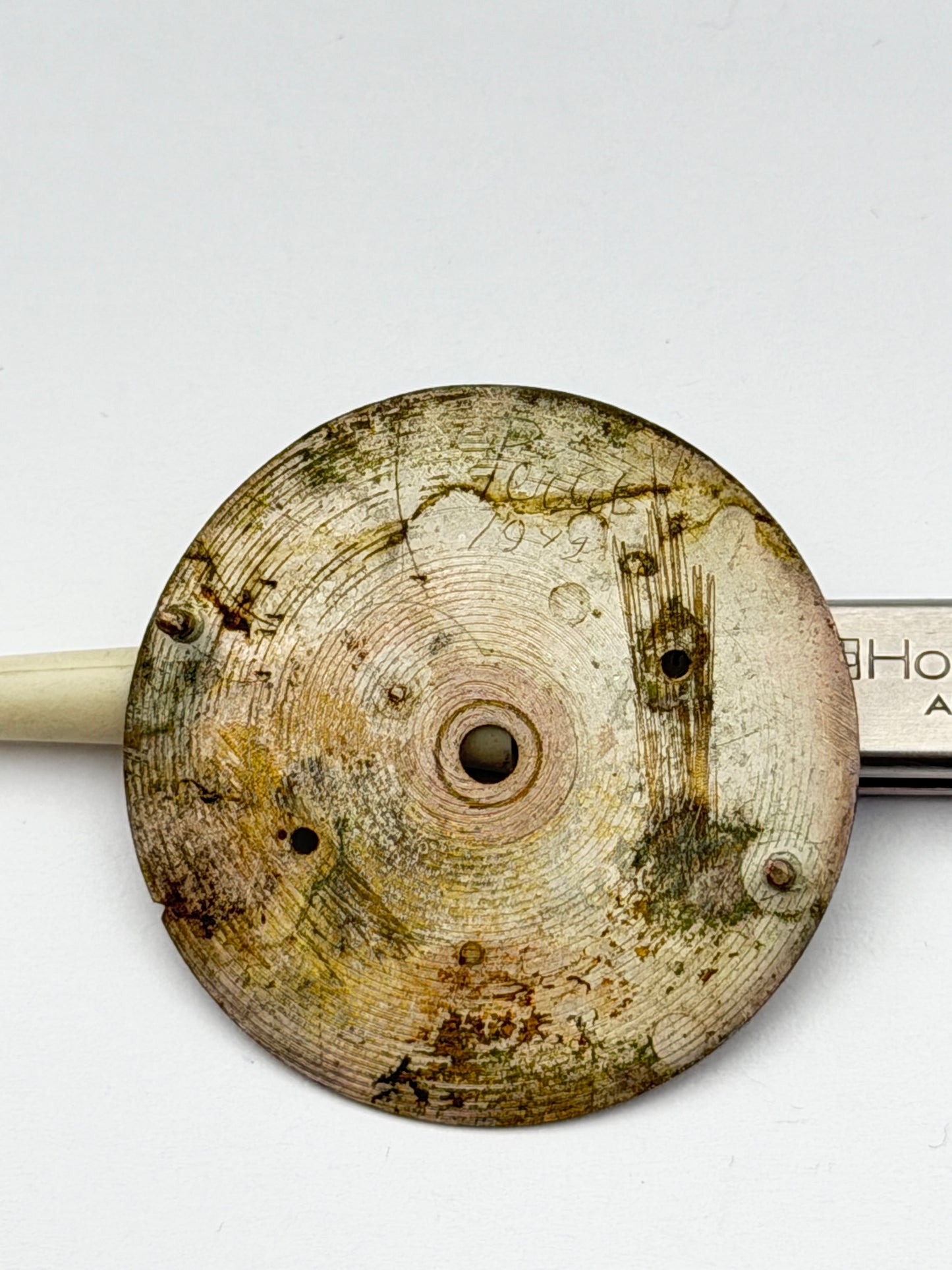 chronographe brenob landeron 39 34.4mm dial quadrante