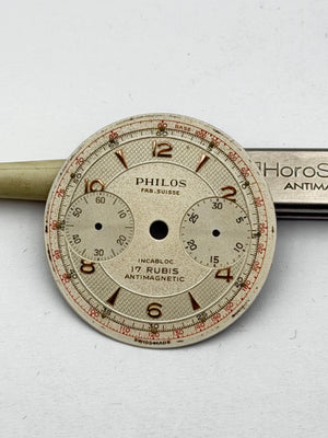 philos landeron 30mm dial quadrante