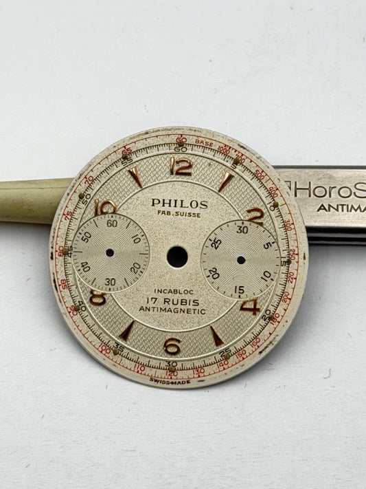 philos landeron 30mm dial quadrante