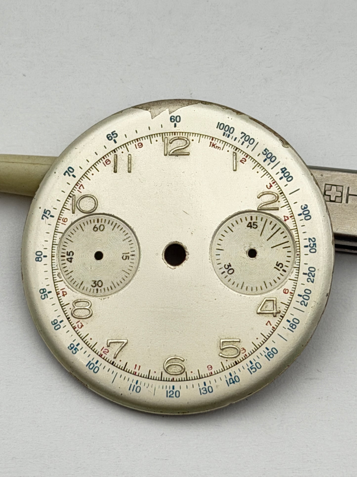 landeron 39 34,8mm dial quadrante chrono