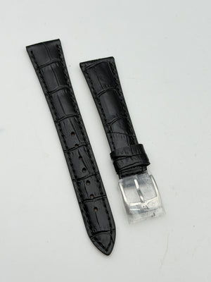 philip watch nero 18mm pelle cinturino strap