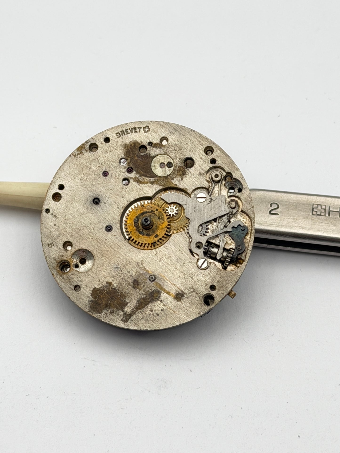 philippe watch old landeron chrono movement movimento