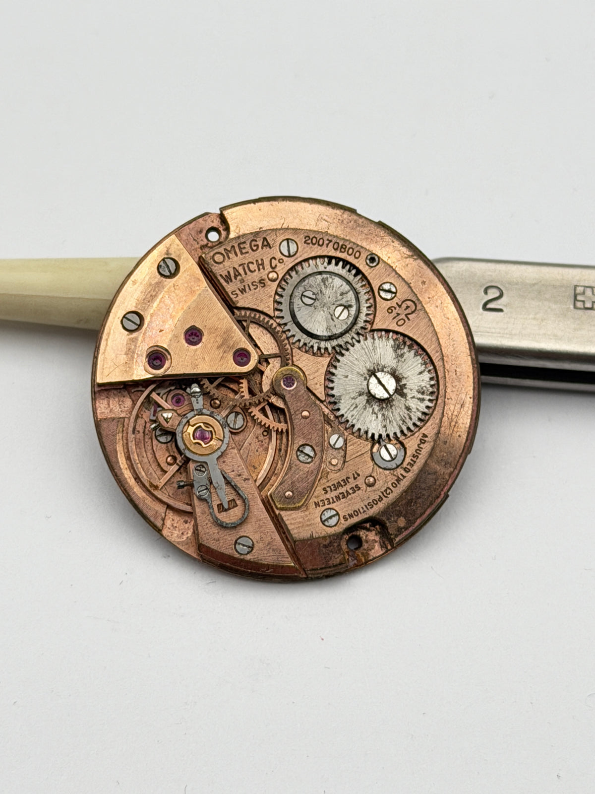 omega 610 movement movimento