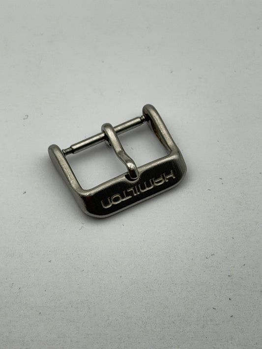 hamilton 18mm acciaio fibbia buckle