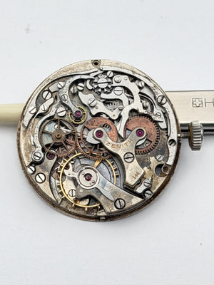 Zenith compur 146 chronograph movement movimento rare