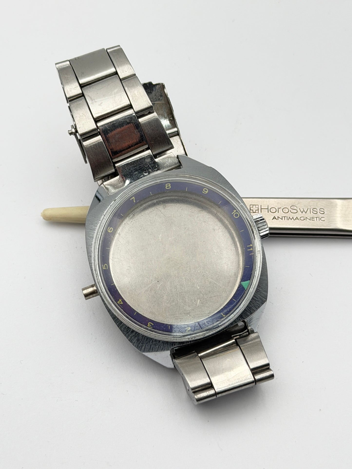 poljot chrono diver 38mm cassa case vintage