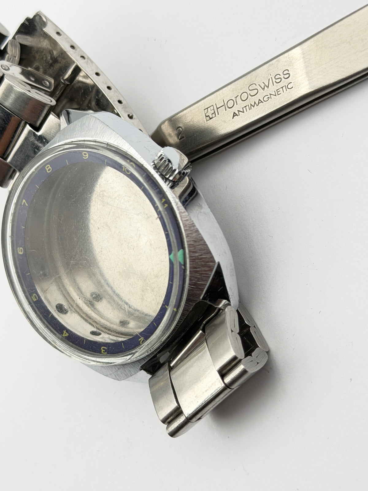 poljot chrono diver 38mm cassa case vintage