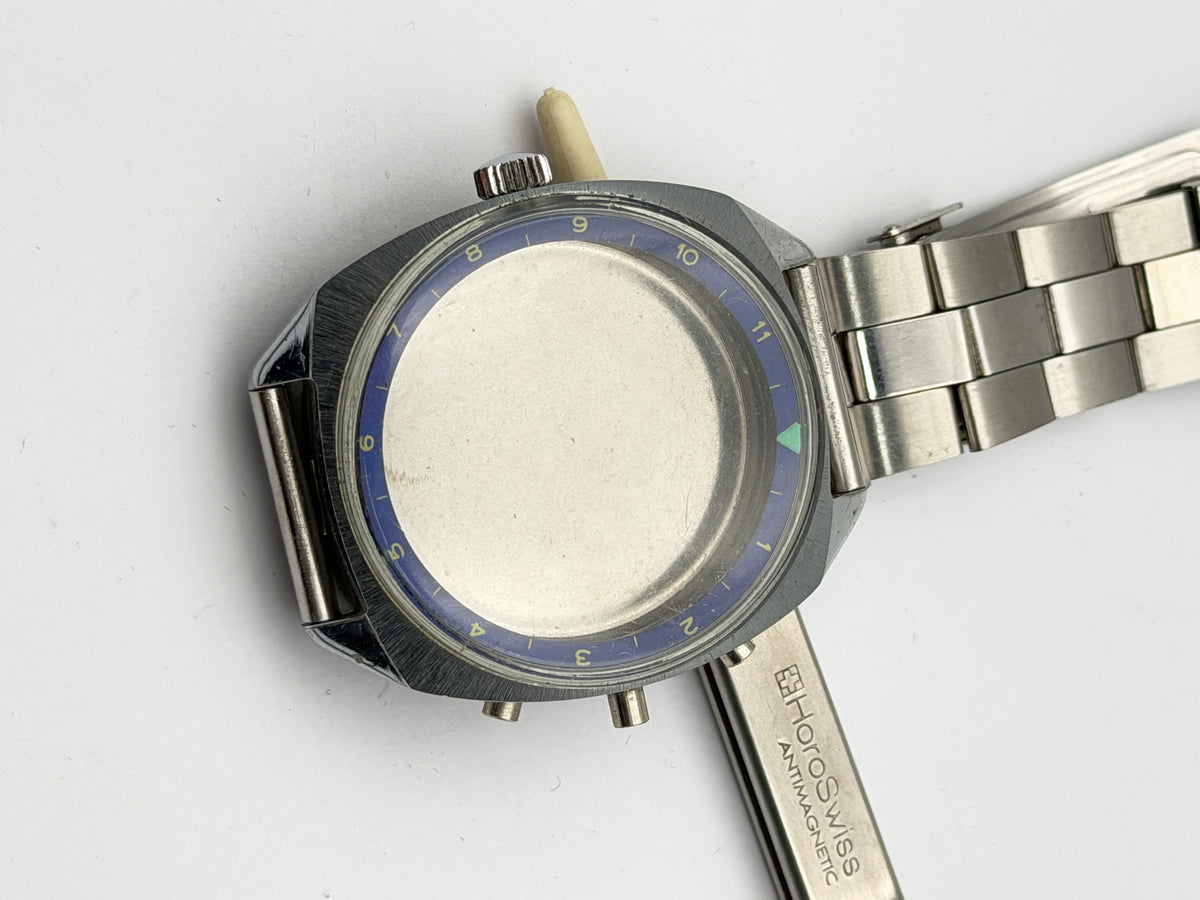 poljot chrono diver 38mm cassa case vintage