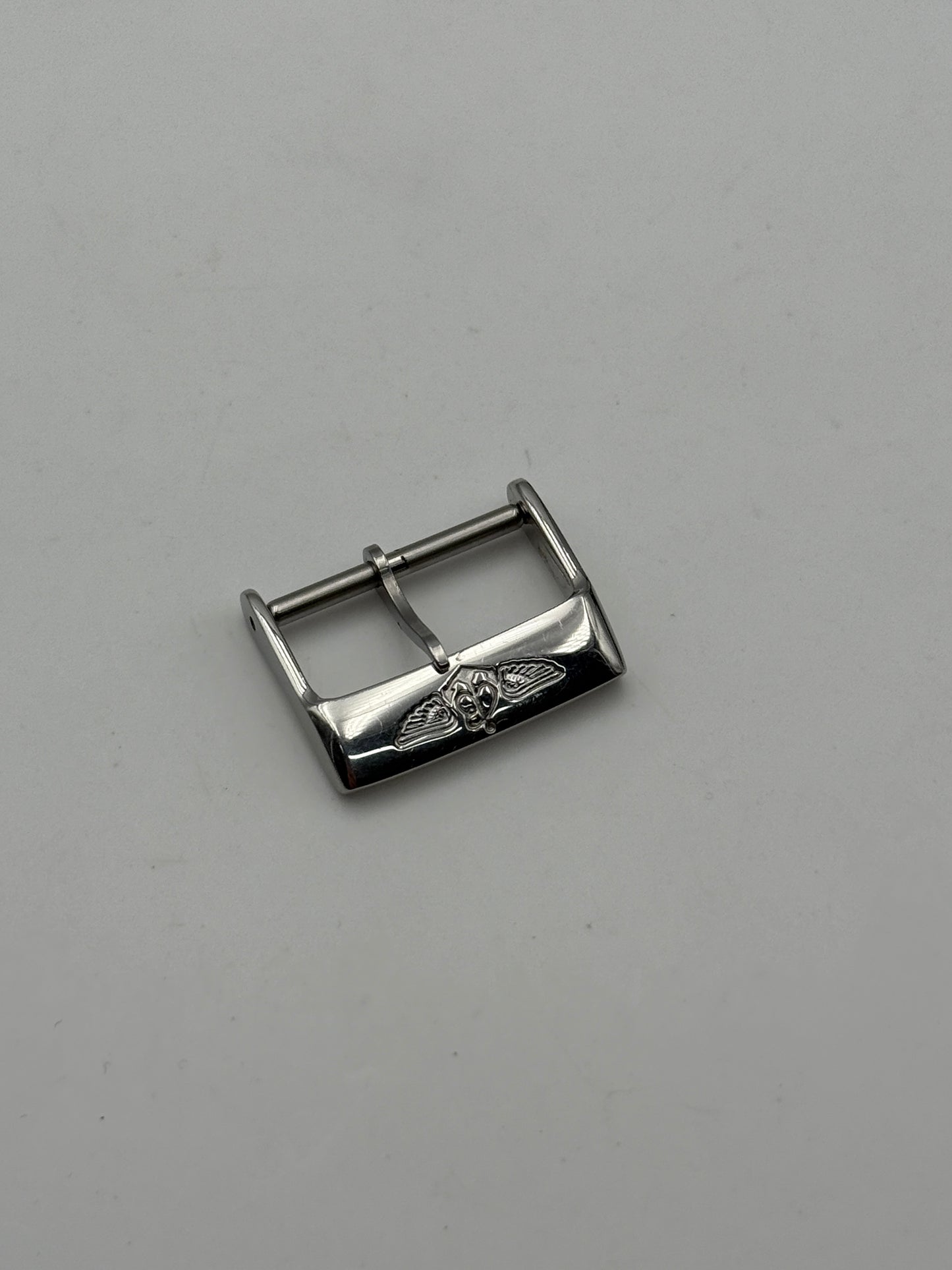 breitling fibbi buckle acciaio steel 18mm