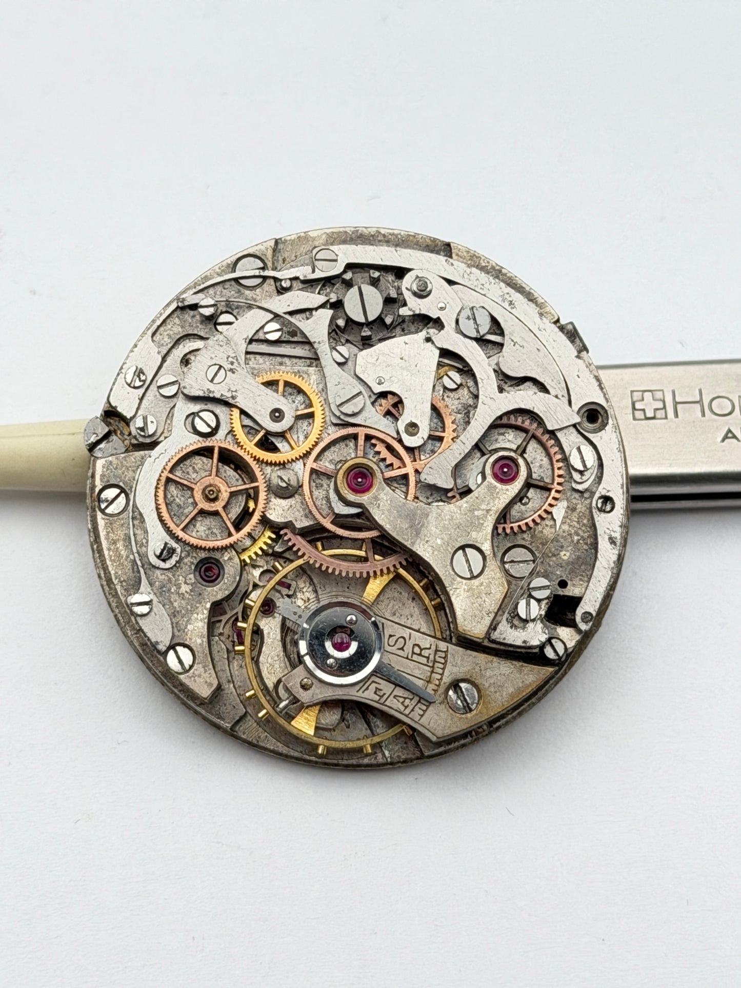 nicolet watch landeron 39 chronograph movement movimento