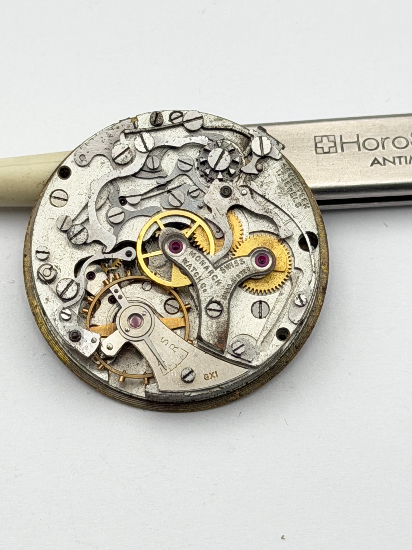 croton chronograph venus movement movimento