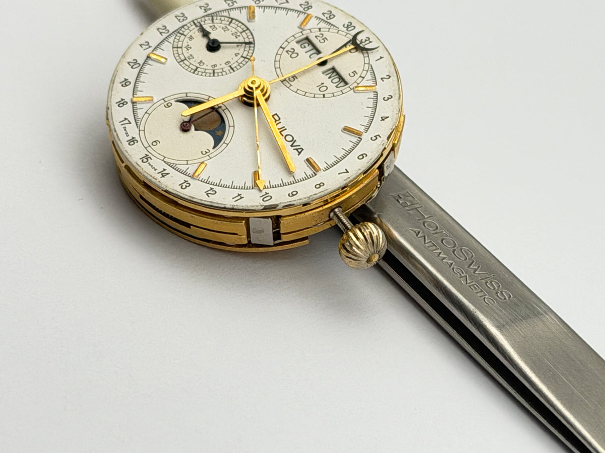 bulova 7751 chronograph movement movimento