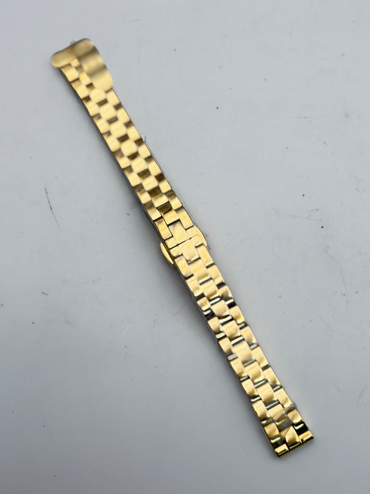 philip watch dorato 14mm bracciale bracelet