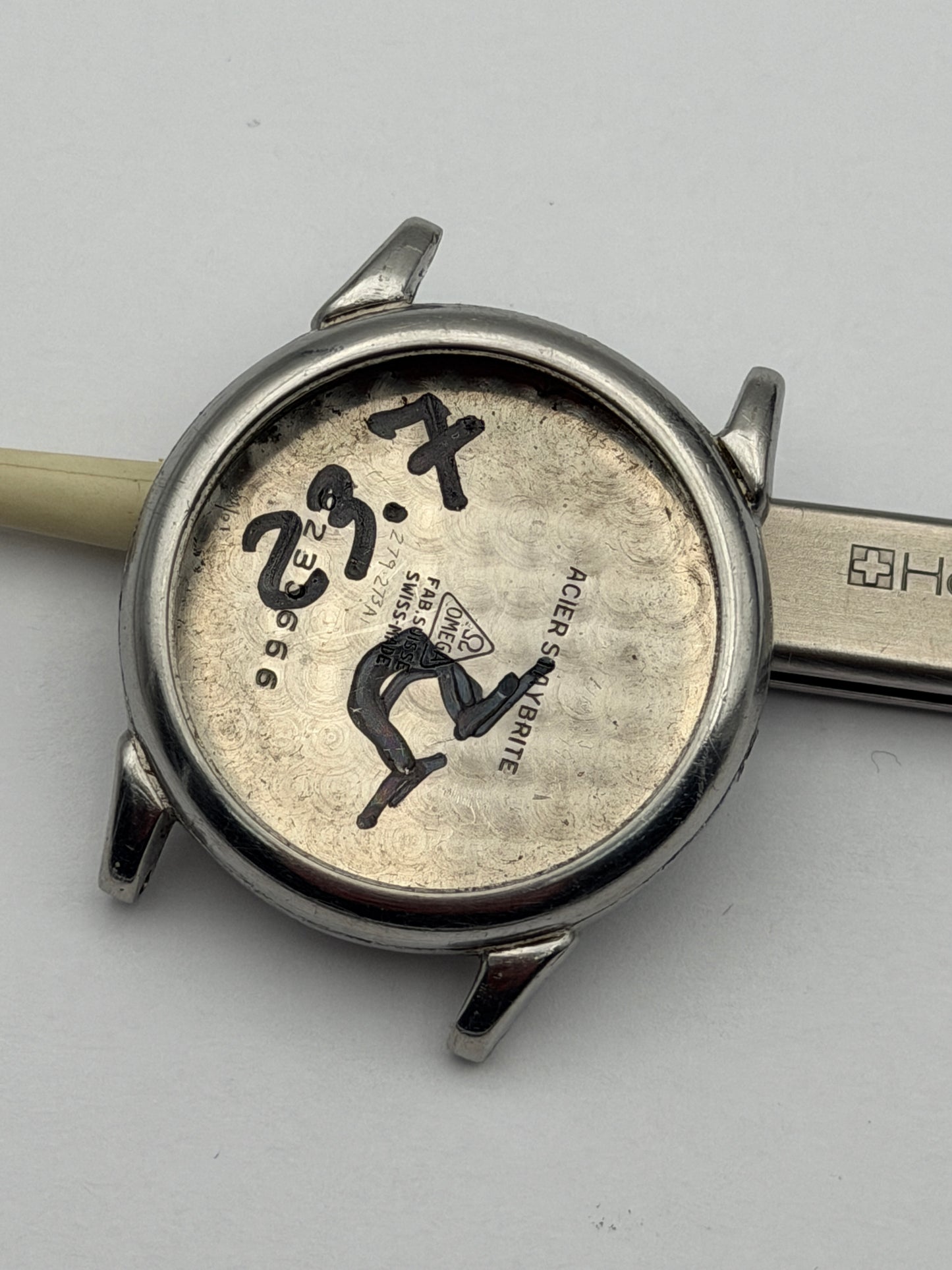 omega 23.7 31mm cassa case military