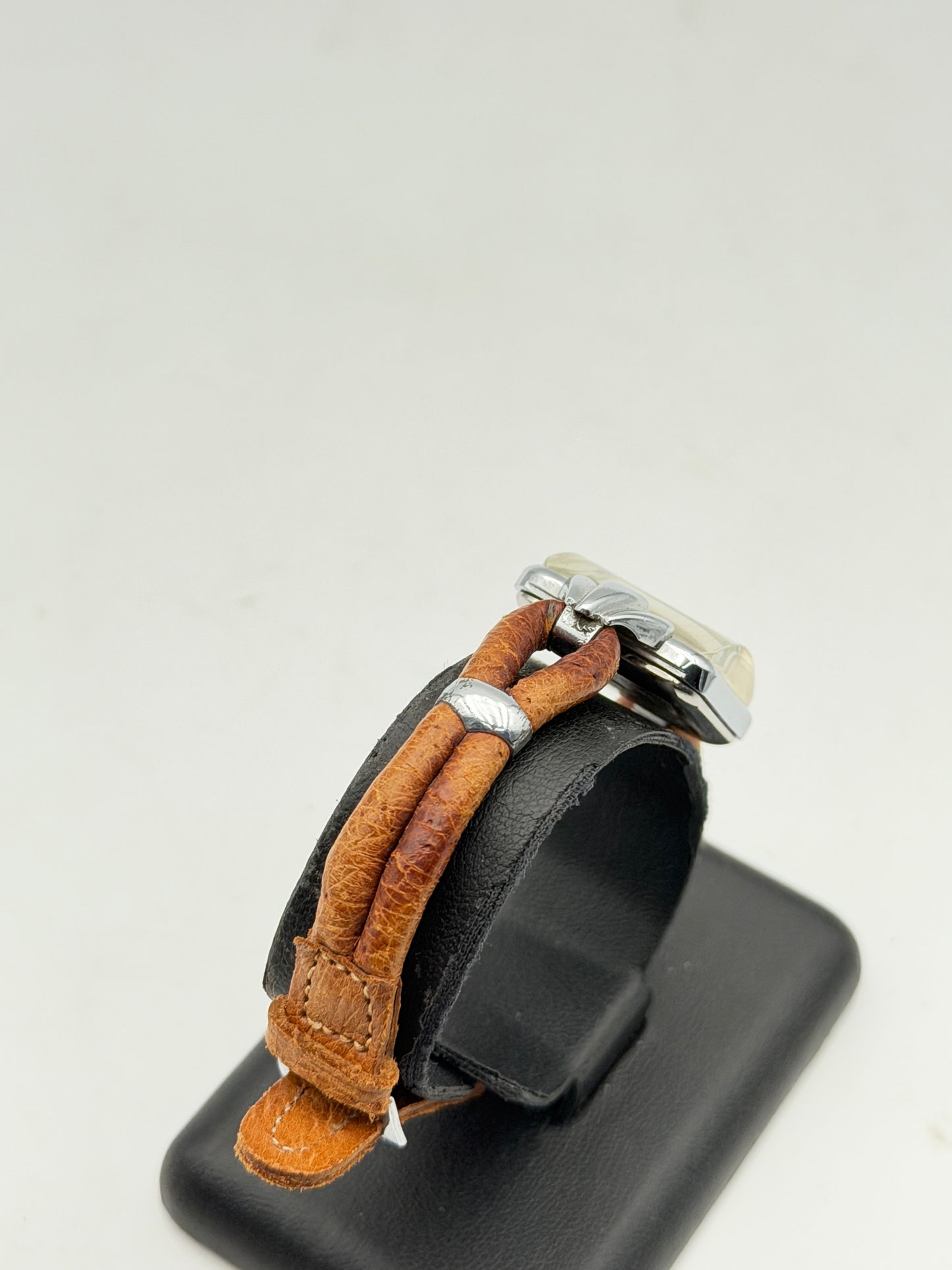 waters art decò watch vintage swiss made nos 60s cassa da 24x39mm