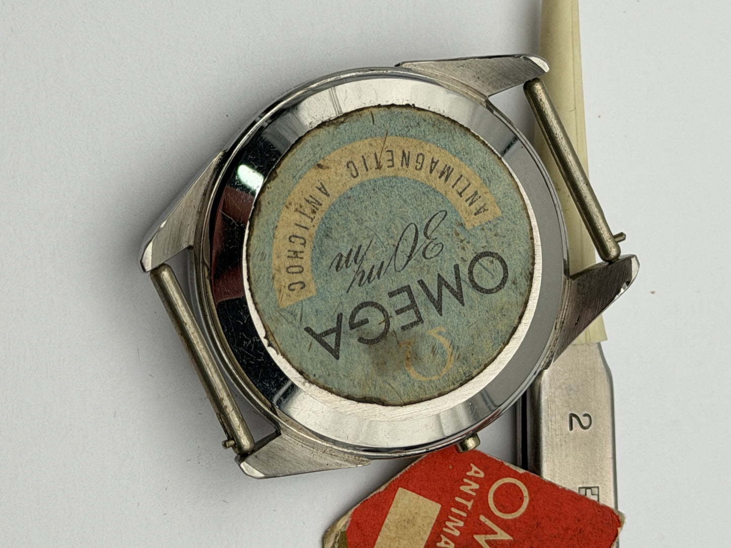omega 2900-5 35mm ranchero cassa case mod.30mm nos