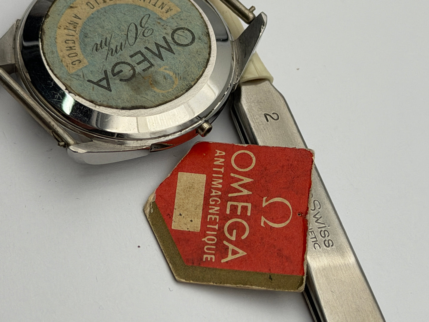 omega 2900-5 35mm ranchero cassa case mod.30mm nos