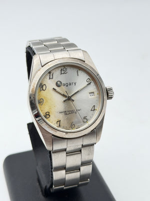 vagary quartz watch steel 36mm