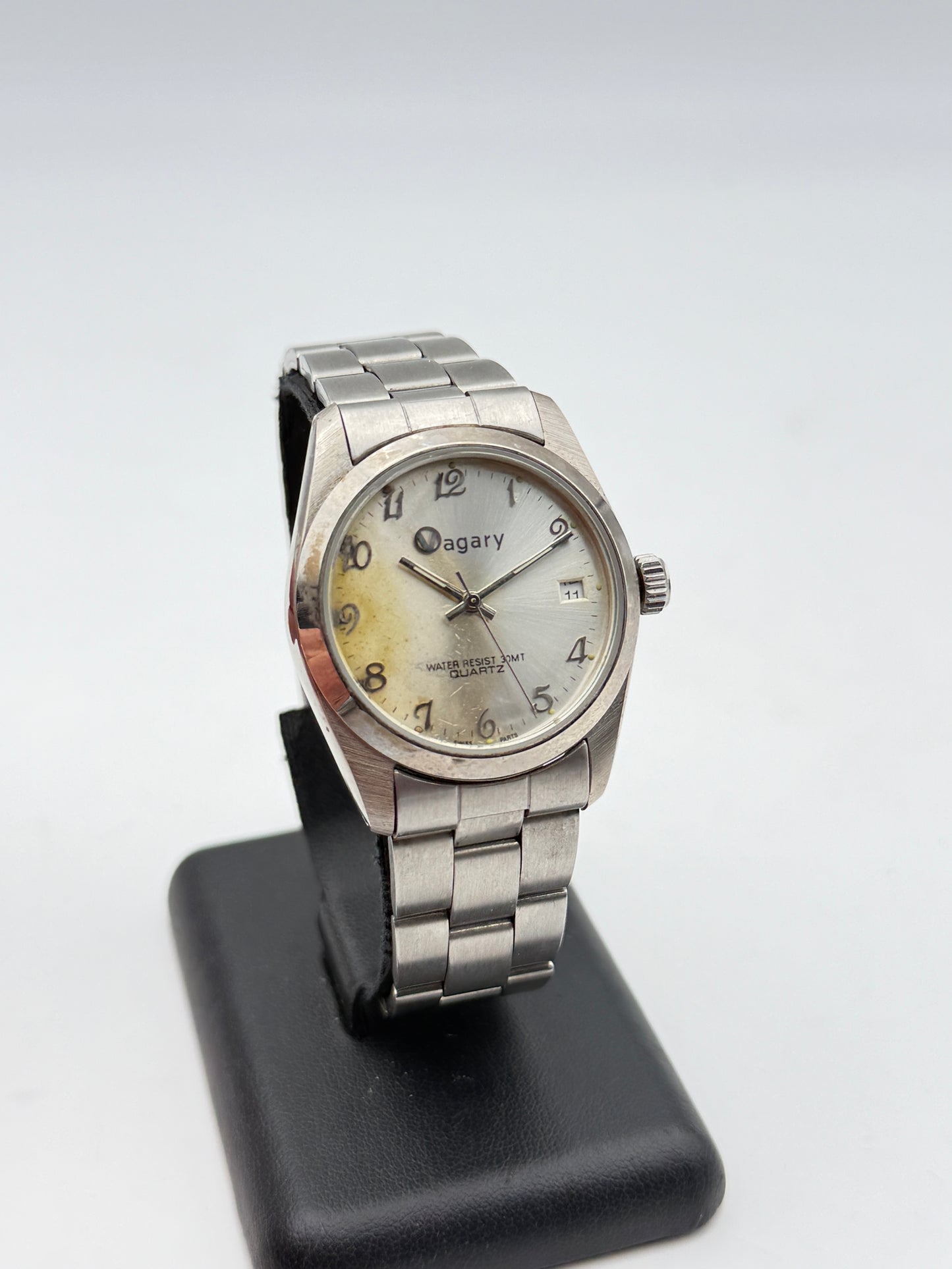 vagary quartz watch steel 36mm
