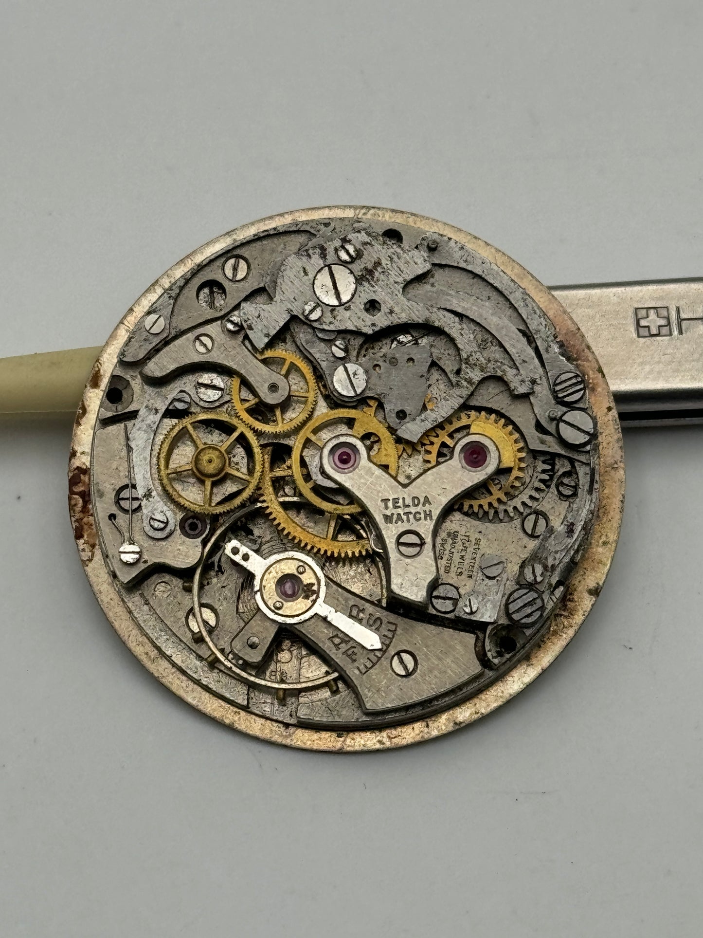 chronographe venus 188 chrono movement movimento