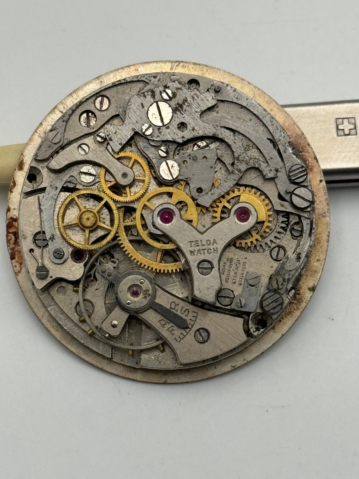 chronographe venus 188 chrono movement movimento