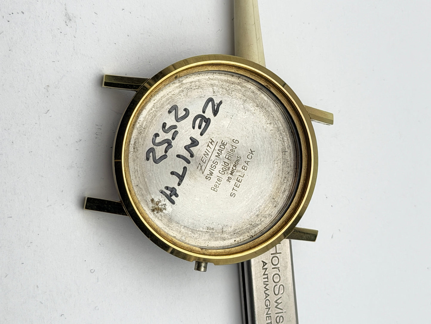 zenith 2552 34mm cassa case