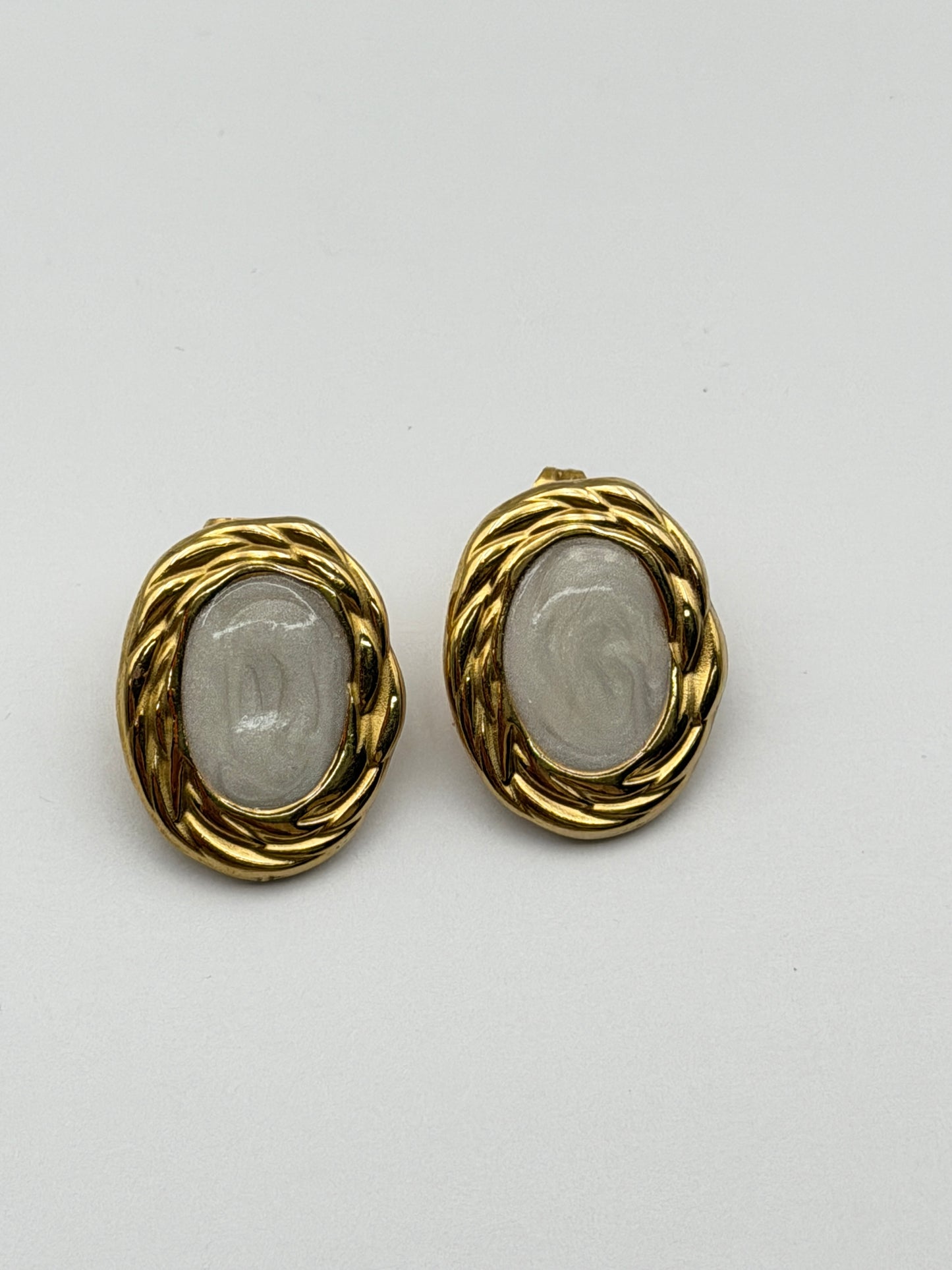 orecchino earring gold plated acciaio steel aisi 316l