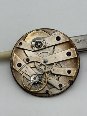 cilindro chiavetta keys cylinder pocket watch movement movimento 37mm
