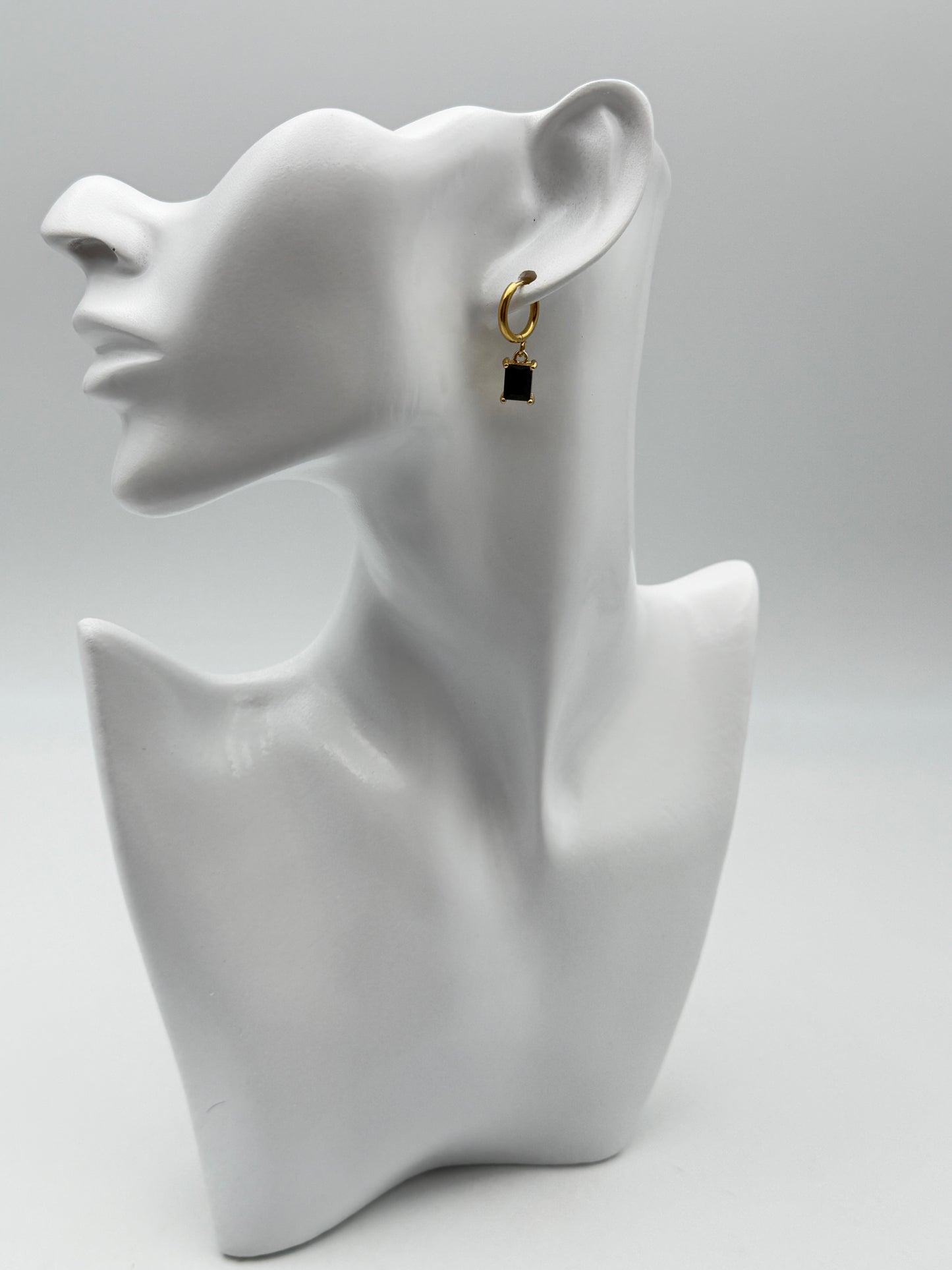 orecchino earring gold plated acciaio steel aisi 316l