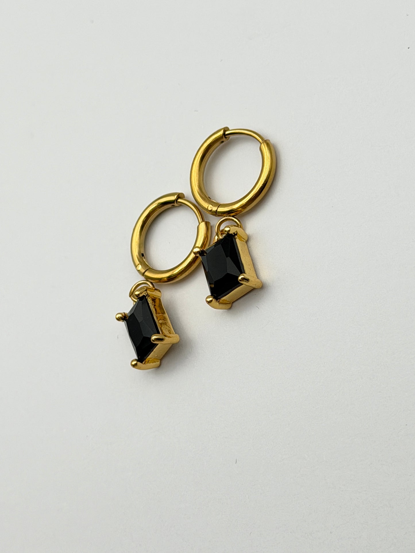 orecchino earring gold plated acciaio steel aisi 316l