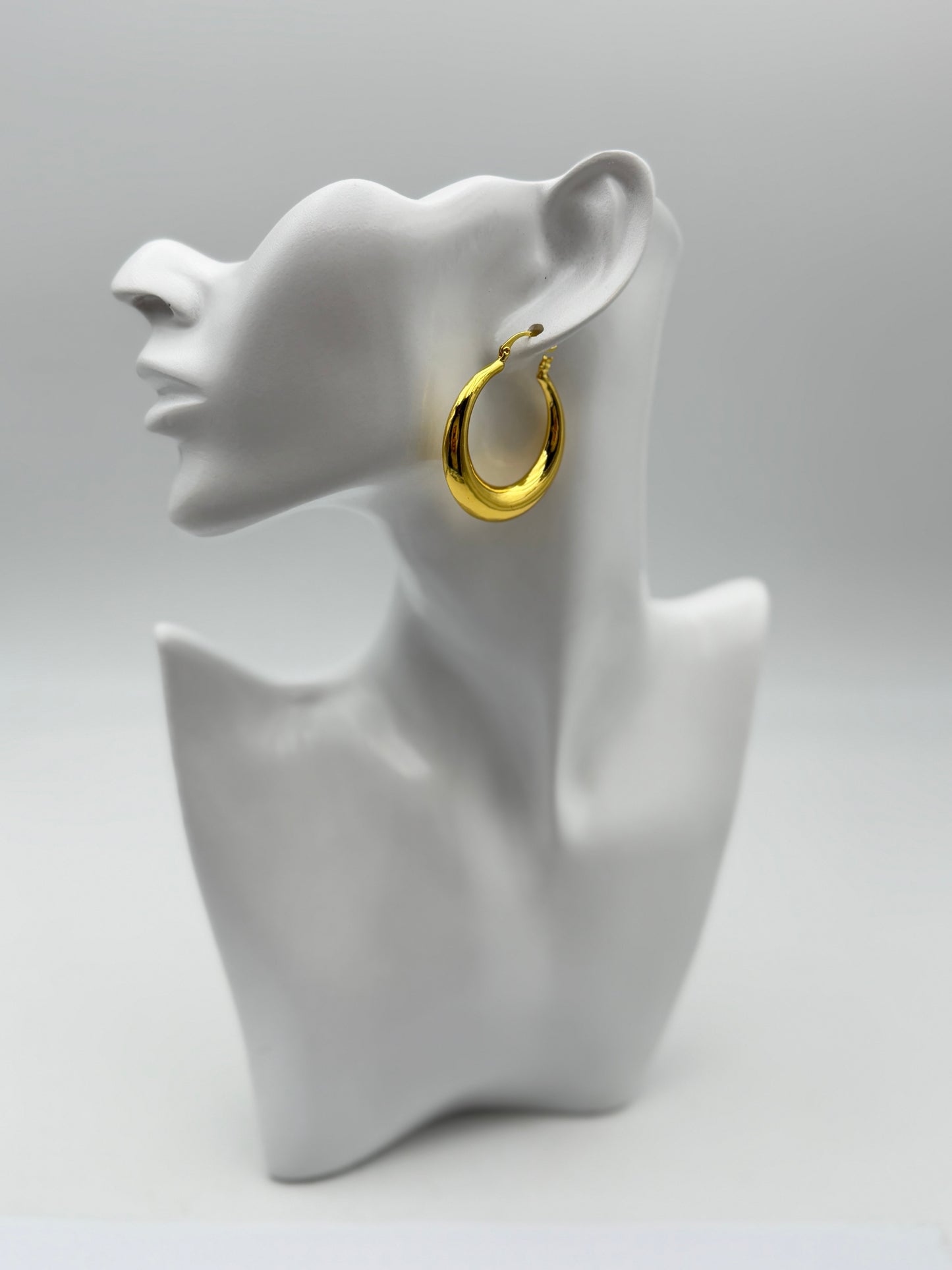 orecchino earring gold plated acciaio steel aisi 316l