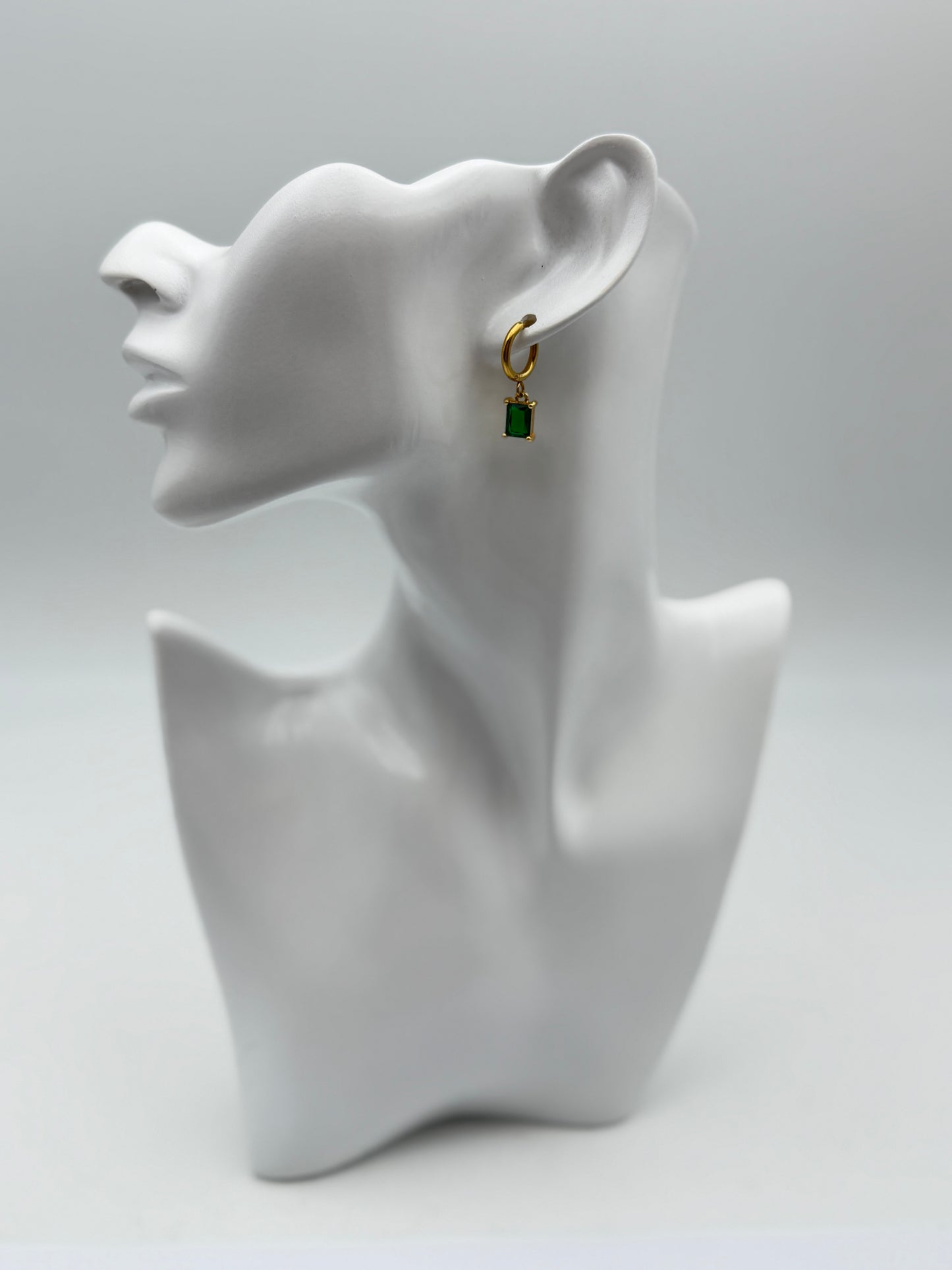 orecchino earring gold plated acciaio steel aisi 316l