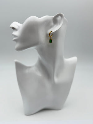 orecchino earring gold plated acciaio steel aisi 316l