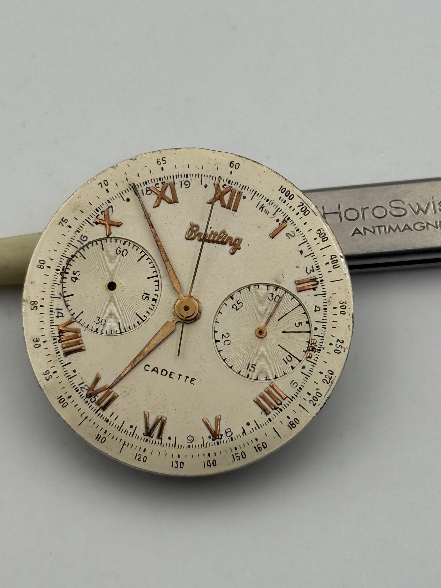 breitling venus 188 chrono chronograph movement movimento