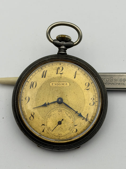 enigma 48mm pocket watch