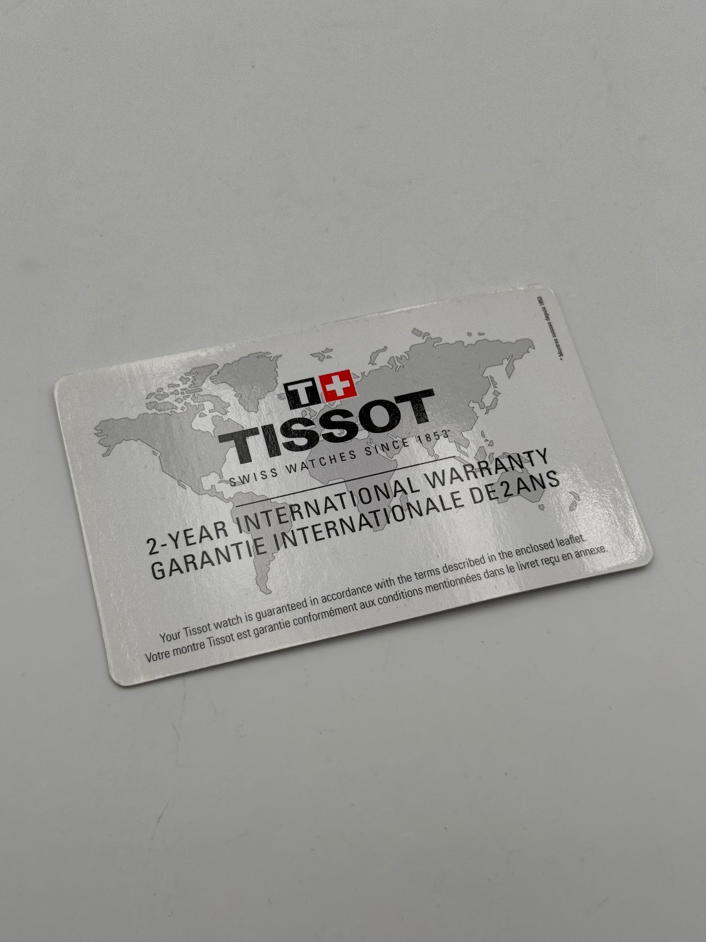 tissot warranty garanzia internationale swiss